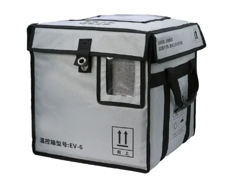 EV-6 with a protective transport cover and carrying straps.