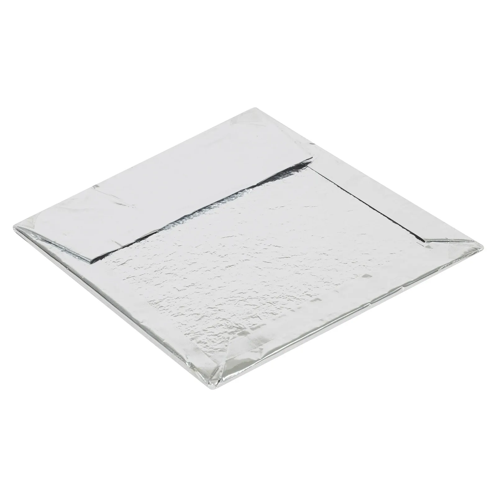 Rear face and folded envelope of a fiberglass VIP.