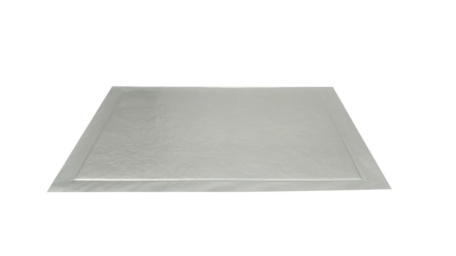 Ultra-thin VIP lying flat with its perimeter visible.